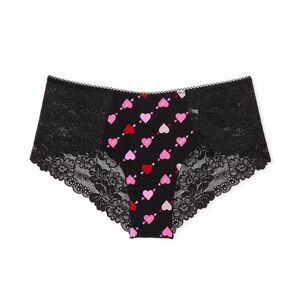 Victoria’s Secret Black and Hearts Panty